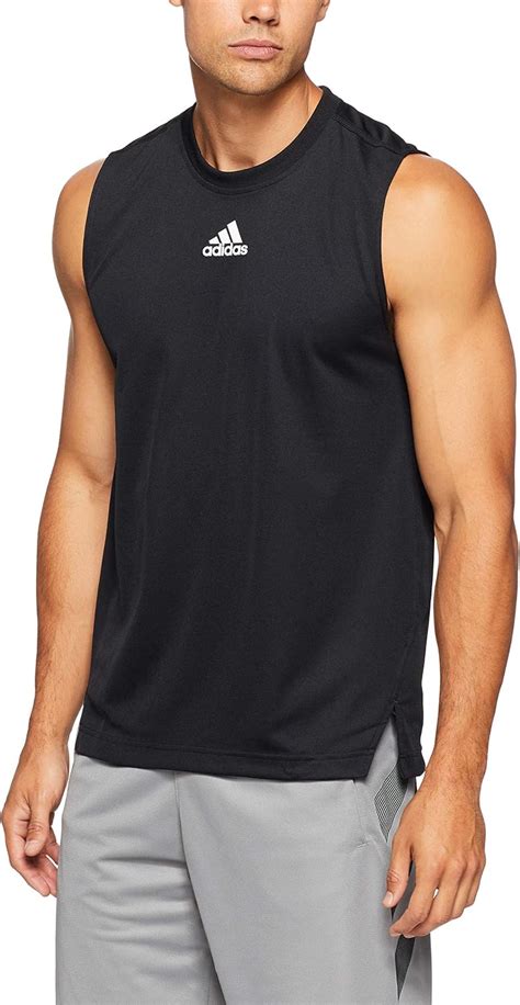 adidas sleeveless shirts for men